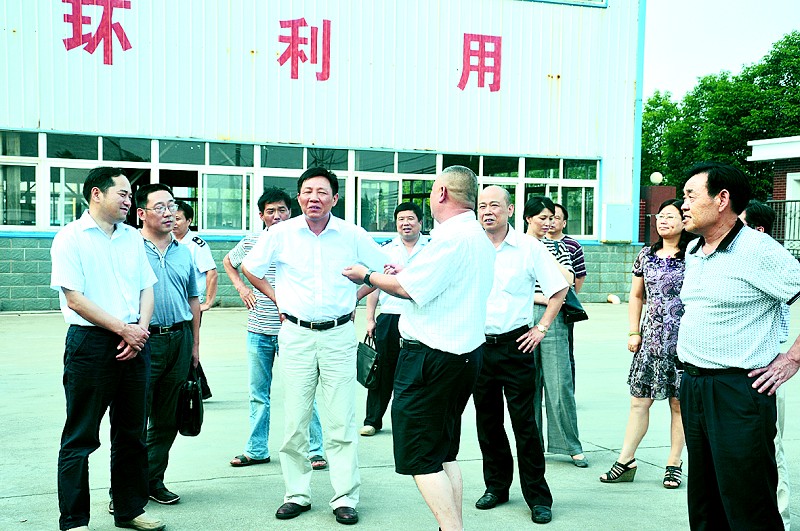 省國稅局考察汨羅再生資源產業(yè)