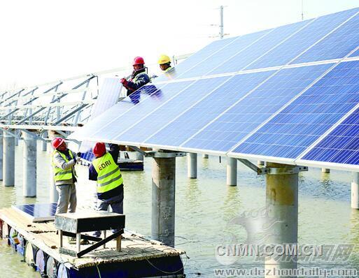 樂陵建設(shè)黃三角最大光伏發(fā)電項目