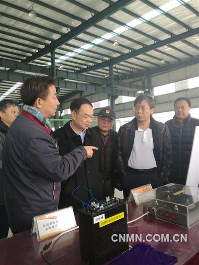 陳全訓(xùn)考察德陽東深新能源科技有限公司
