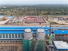中國二十二冶金屬結構公司承建的華通安哥拉電解鋁項目取得重要進展